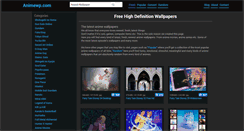 Desktop Screenshot of animewp.com